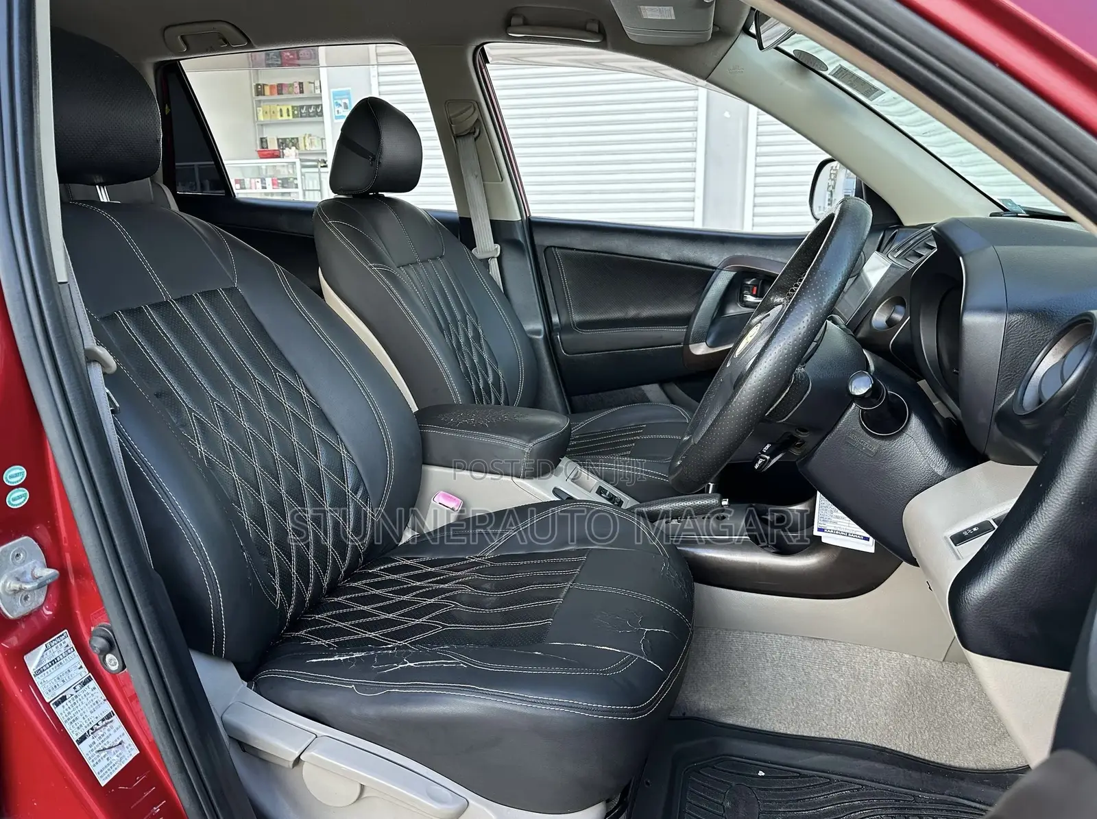 Toyota Vanguard 2008 Red