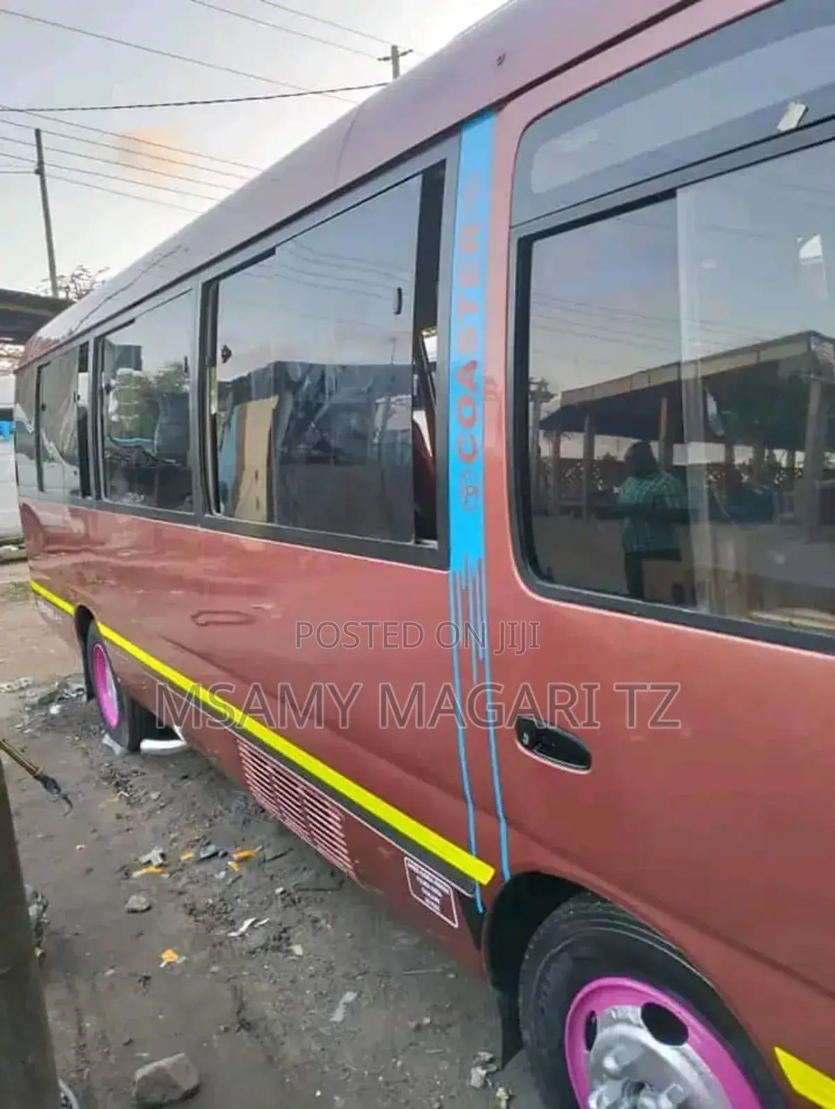 Toyota Coaster 1999 Brown