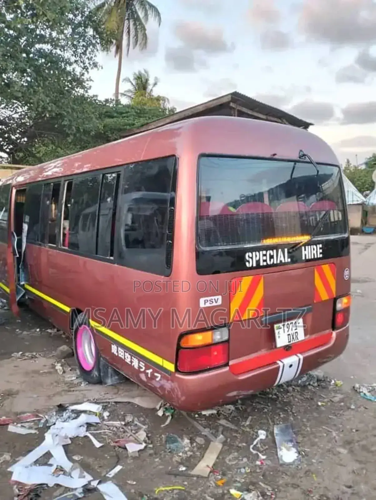 Toyota Coaster 1999 Brown