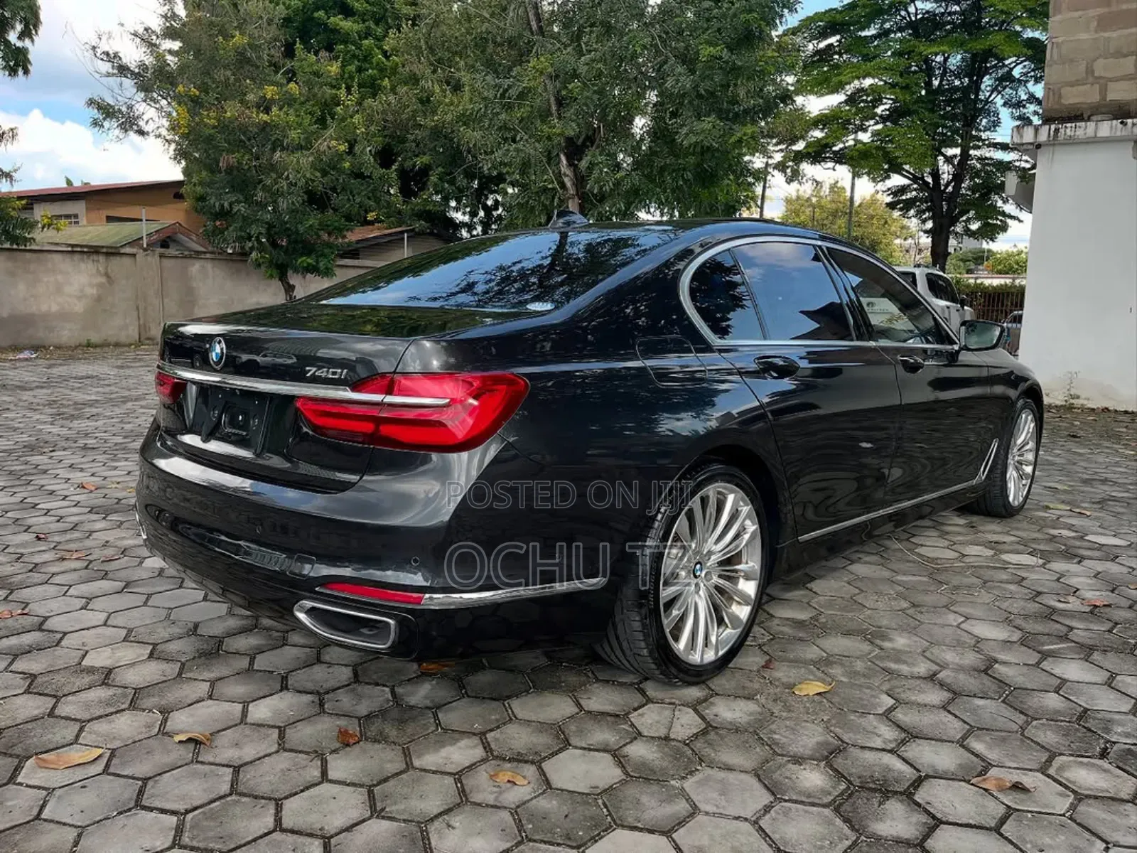 BMW 740 2016 Black
