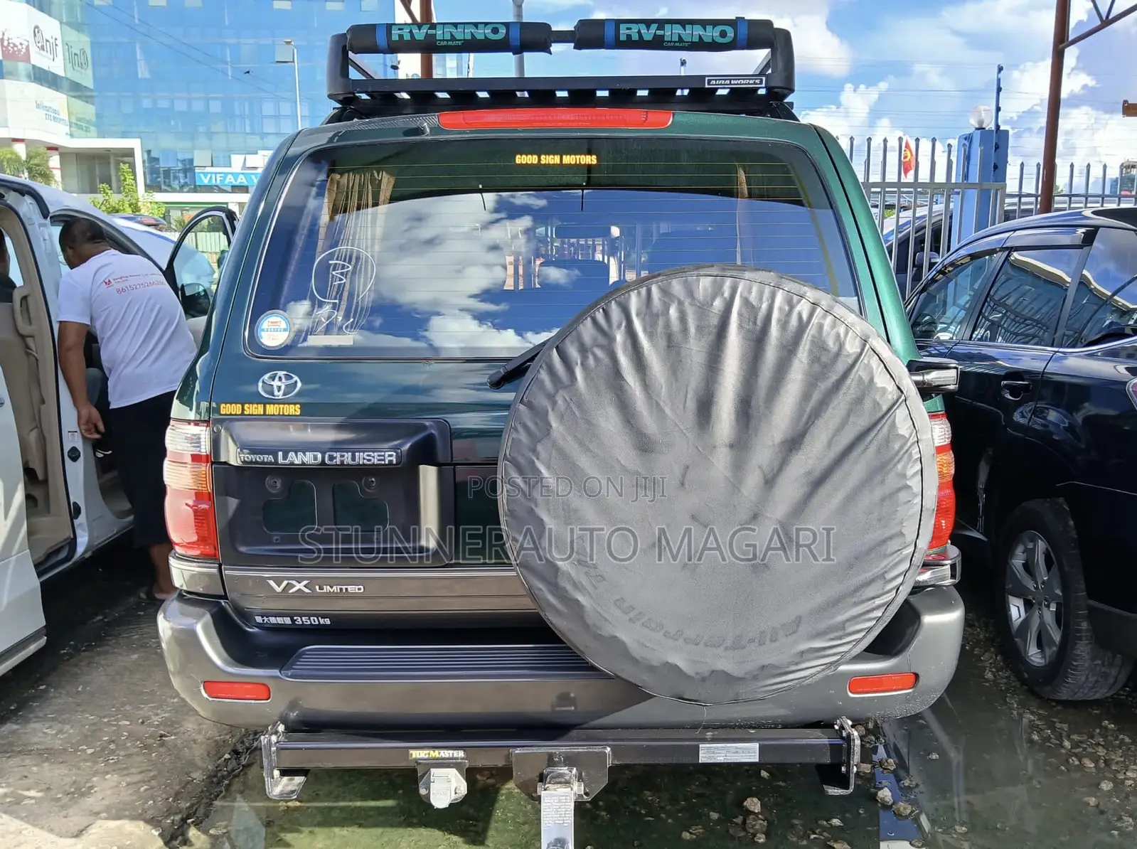 Toyota Land Cruiser 2004 Green