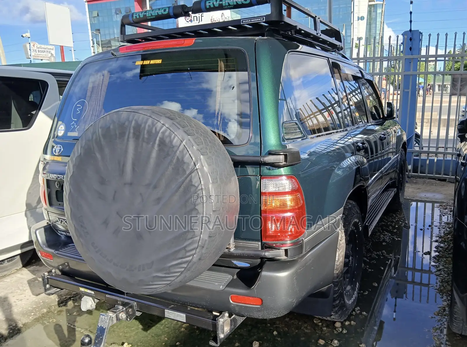 Toyota Land Cruiser 2004 Green