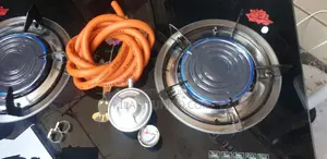 Gase Cooker Double Plates With Regulator.Pipe.Pin