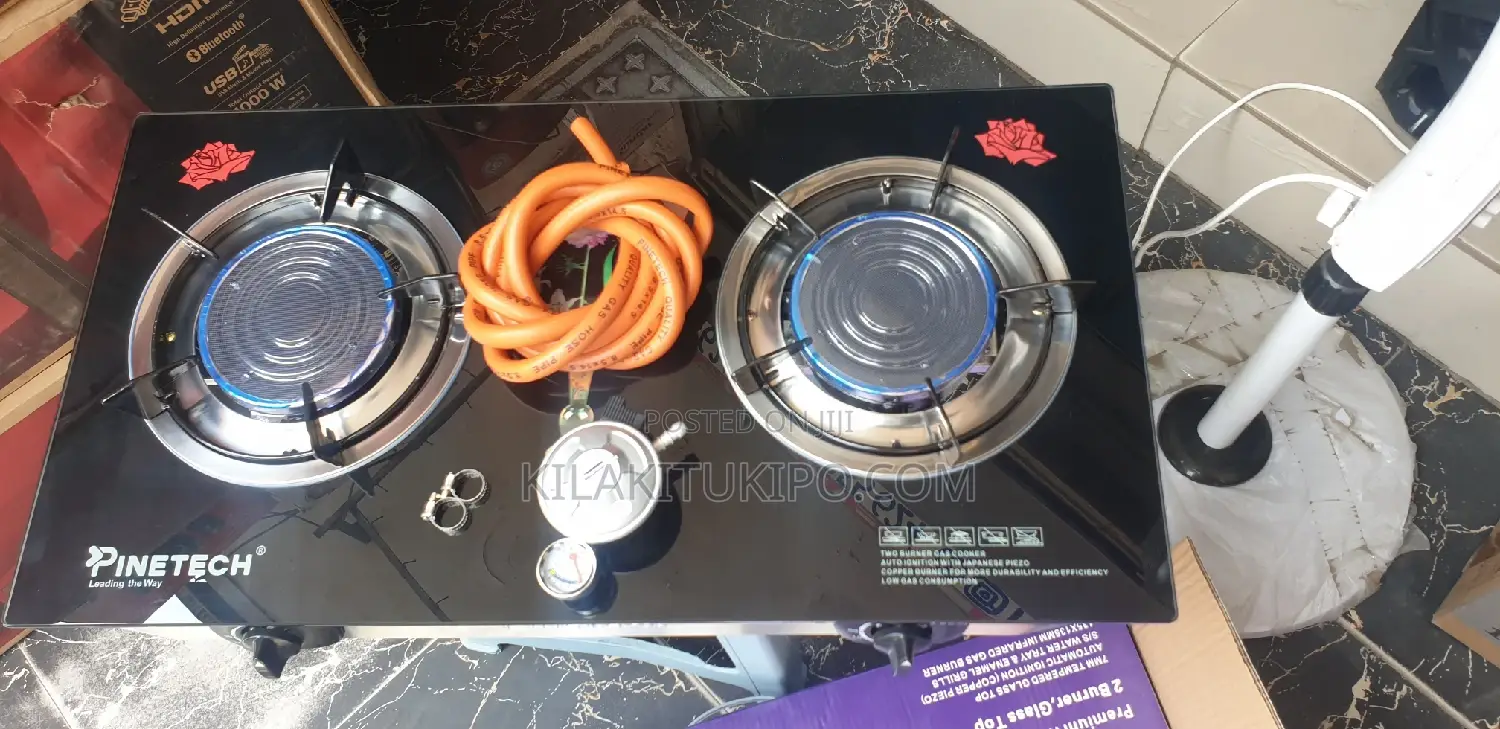 Gase Cooker Double Plates With Regulator.Pipe.Pin