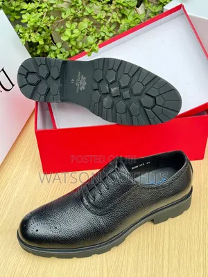 Viatu Vya Ngozi Effective Na Pure Vya Chapa Original