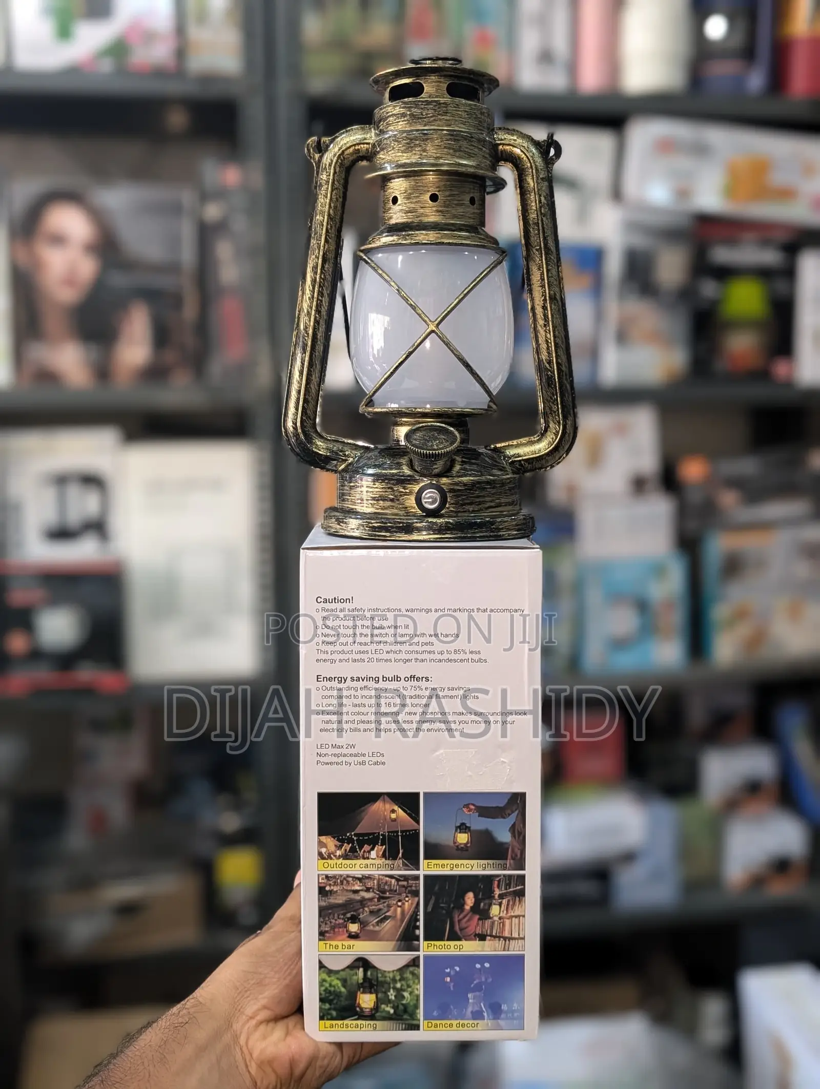 Led Lantern 36cm Height