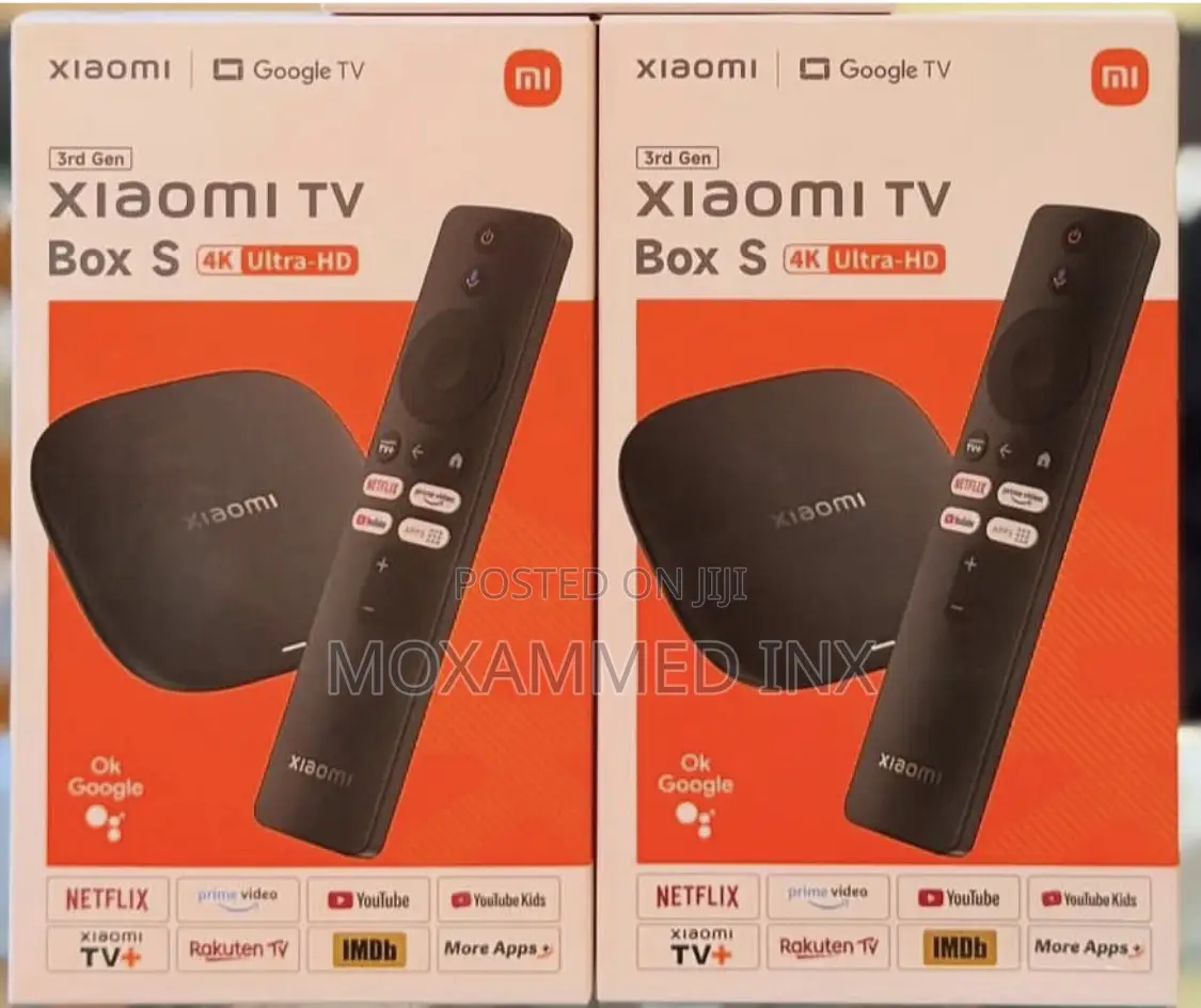 Xiaomi Tv Box S (Ultra-Hd 3rd Gen