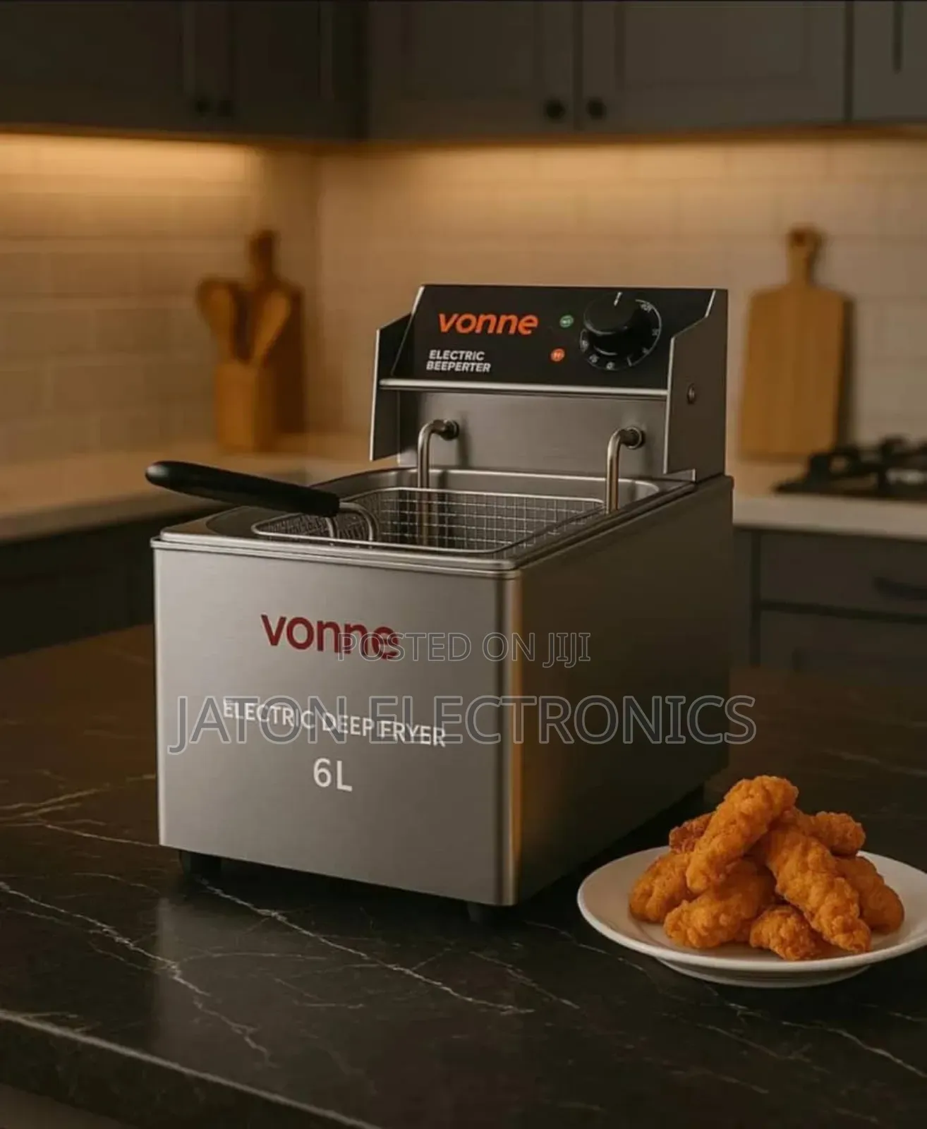 Vonne Deep Fryer LTR 6 Single Plate