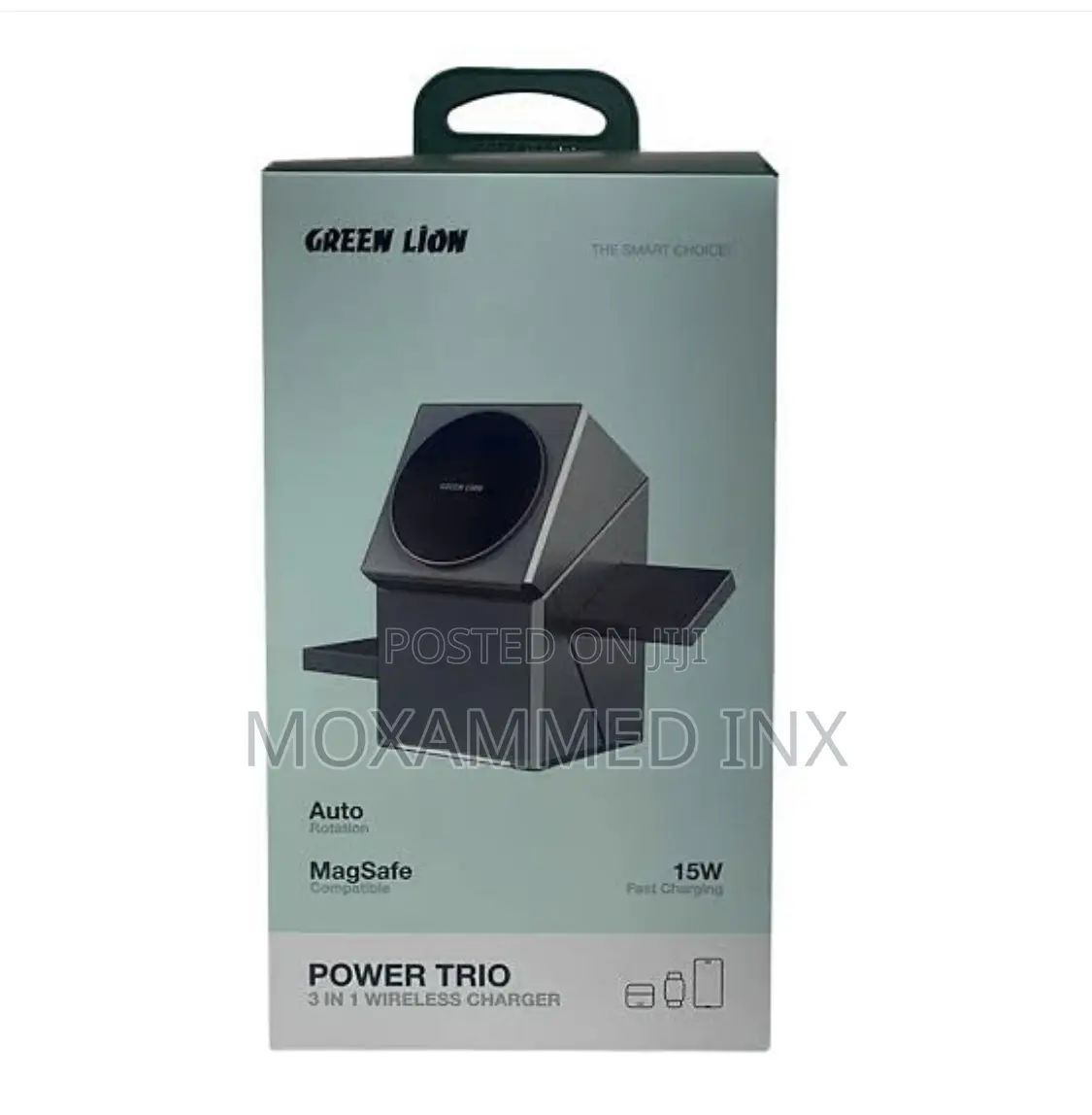 Greenlion Powertrio 3in1 Wireless Charger iPhone