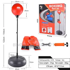 Wellshow Punching Bag With Stand Boxing