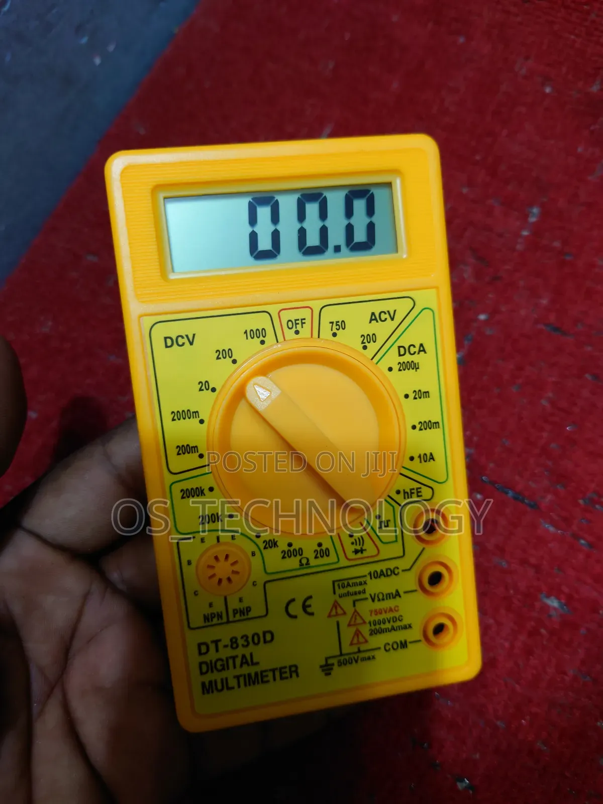 Original Digital Multimeter Inapima Dc,Ac,Diode, Resistor...
