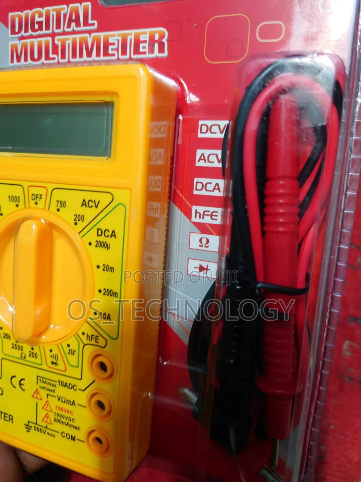 Original Digital Multimeter Inapima Dc,Ac,Diode, Resistor...