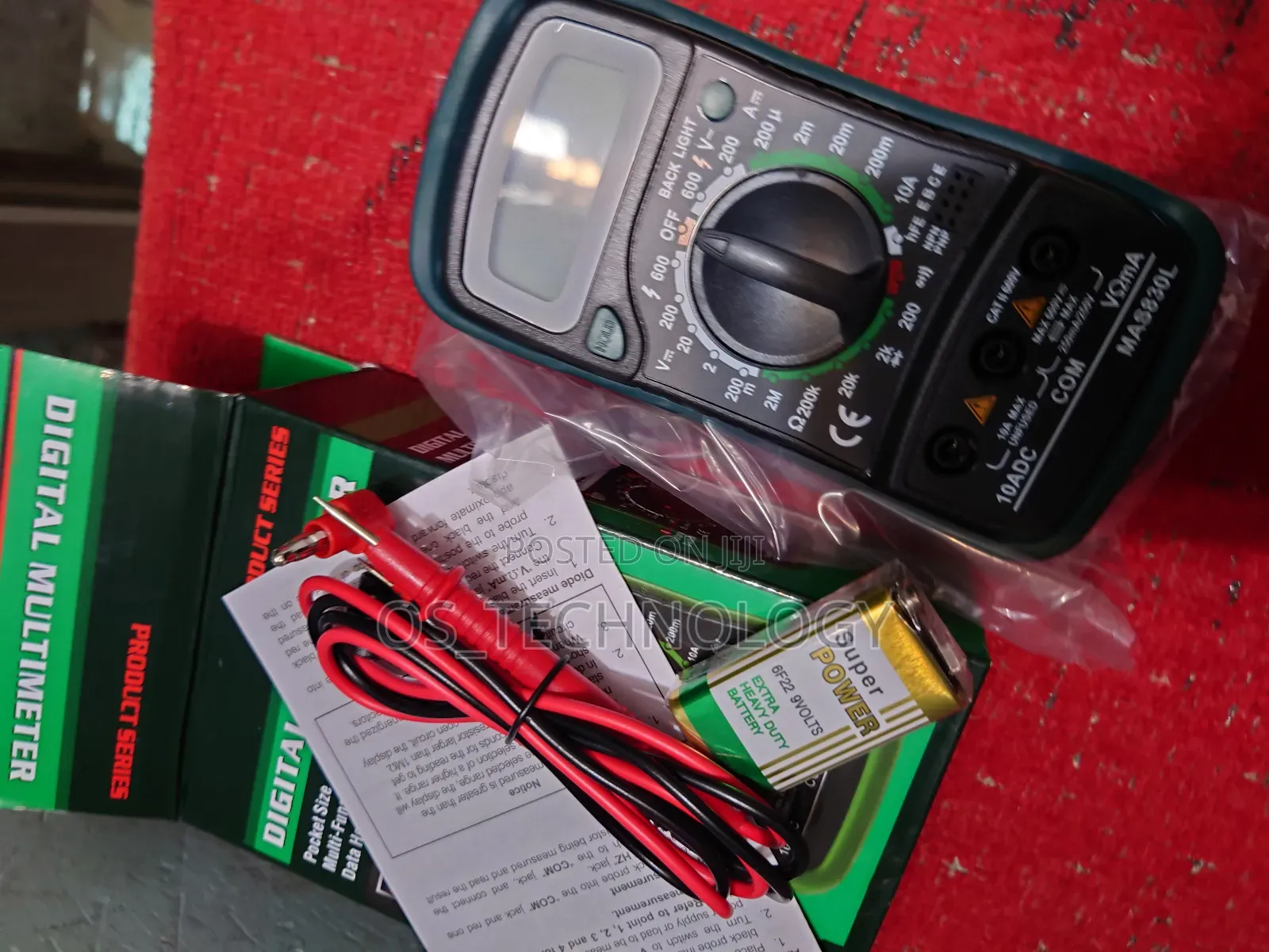 Original Digital Multimeter Inapima Dc,Ac,Diode, Resistor, 