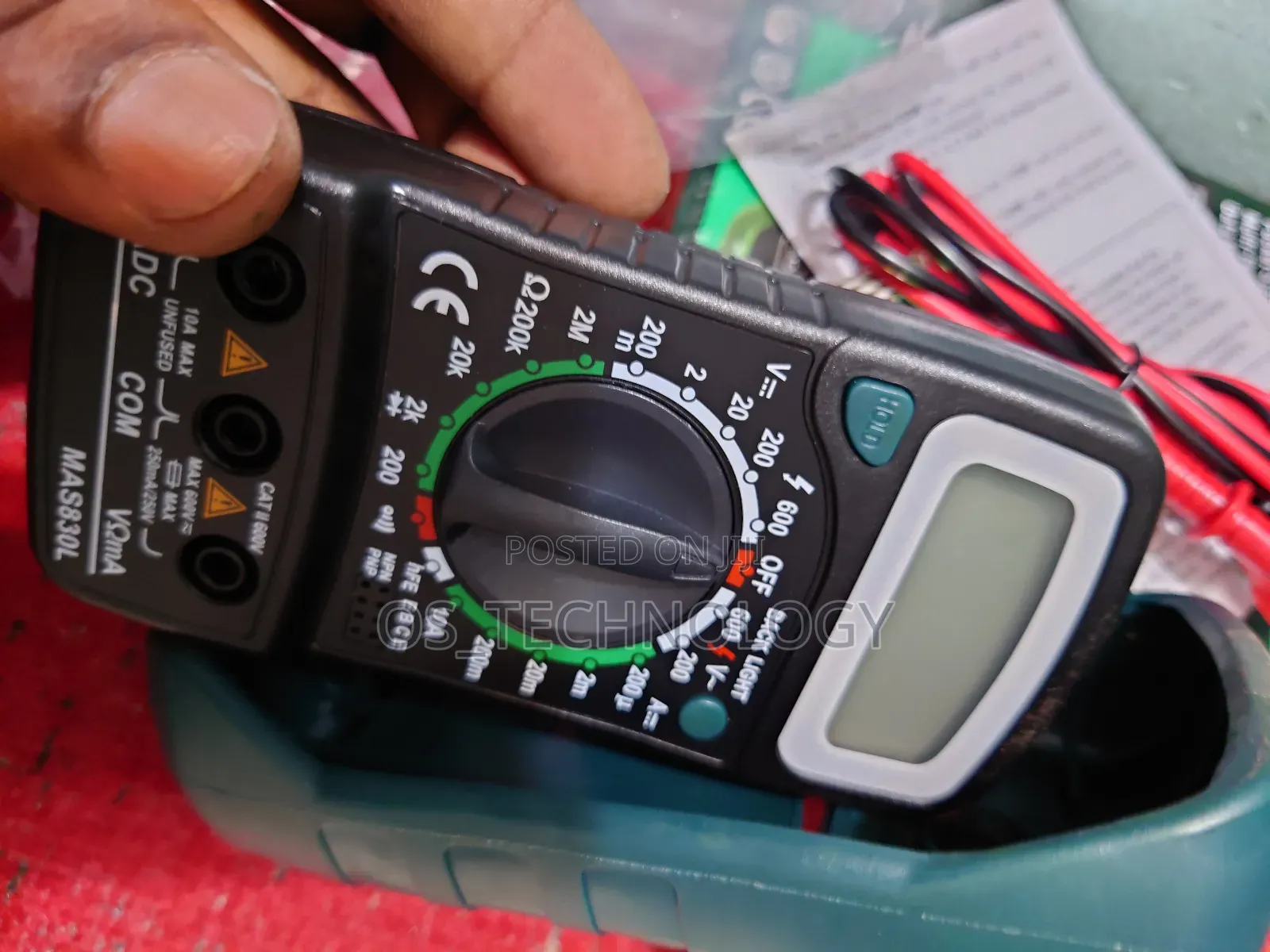 Original Digital Multimeter Inapima Dc,Ac,Diode, Resistor, 