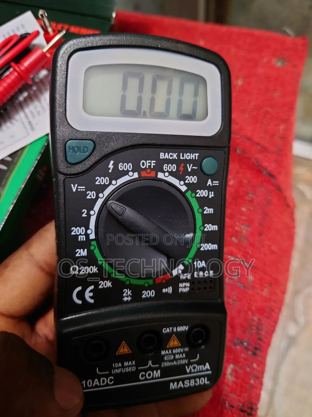 Original Digital Multimeter Inapima Dc,Ac,Diode, Resistor, 