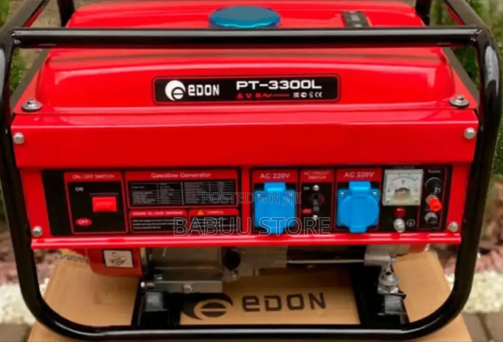 Edon Pt-3300l 3 Kva Gasoline Generator With Key Start 
