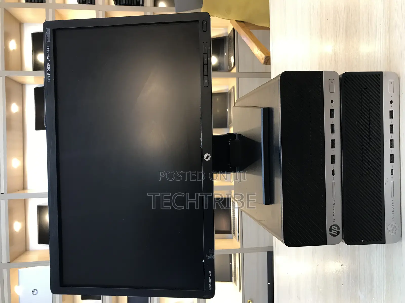 Desktop Computer HP EliteDesk 705 G3 8GB AMD Ryzen 7 HDD 250GB