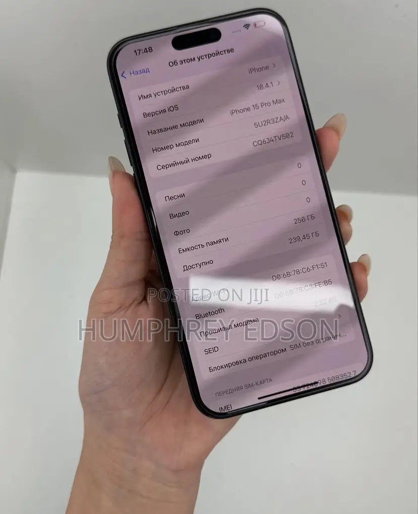 Apple iPhone 15 Pro Max 256 GB Blue