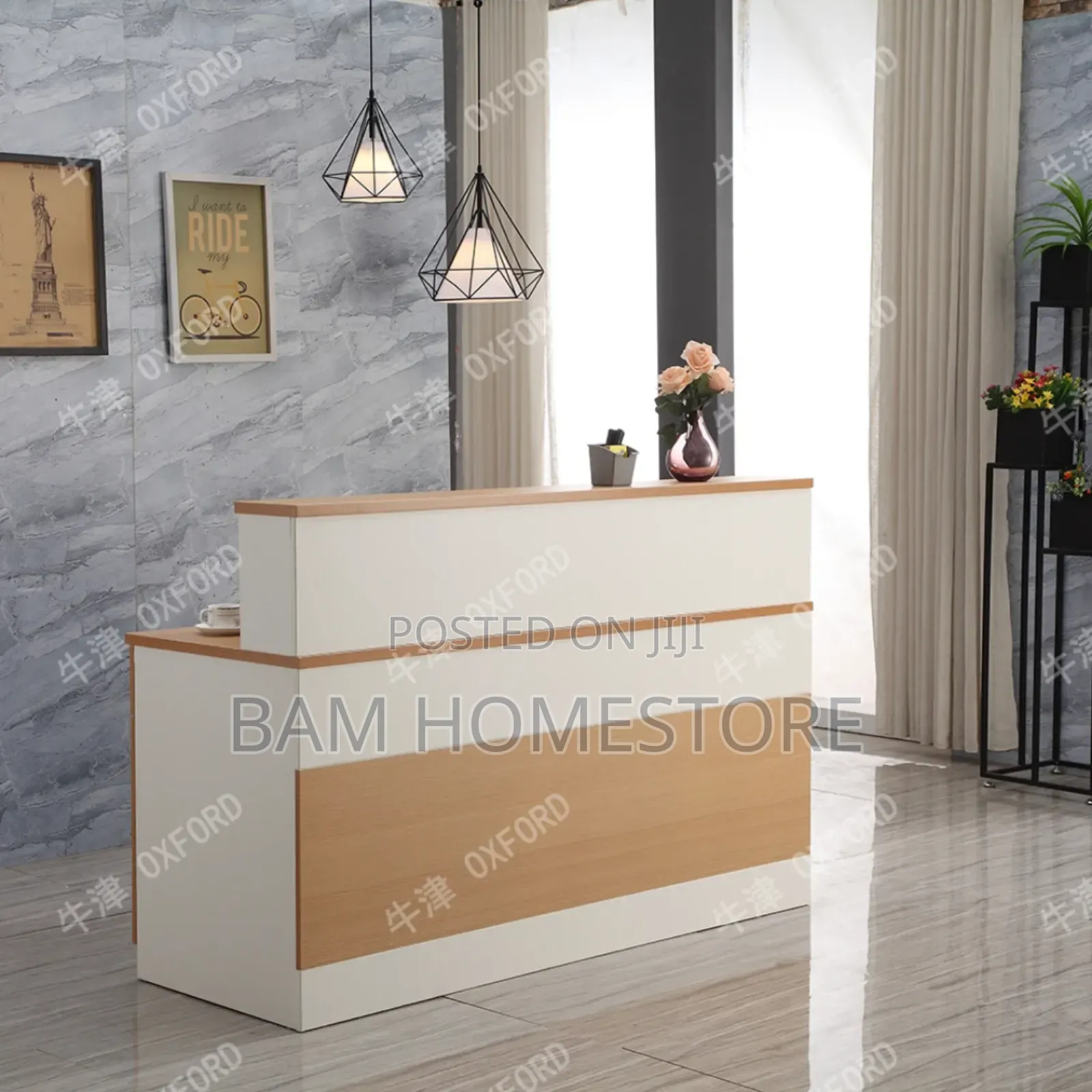 Counter Table( Imported Reception Table)120 Cm