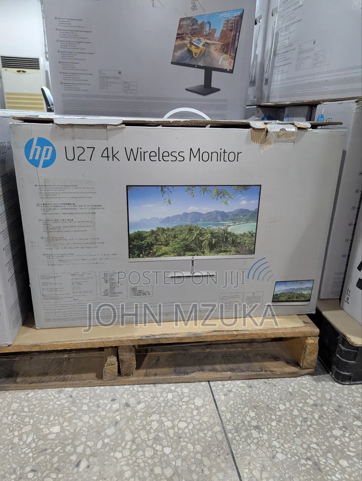 Monitor Ya Hp U27 Wireless Monitor