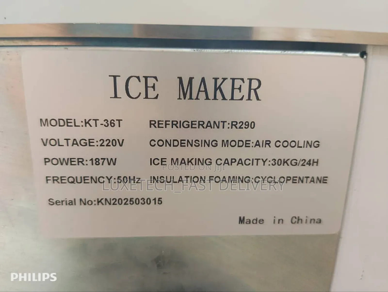 Commercial Ice Maker 30kg/24h
