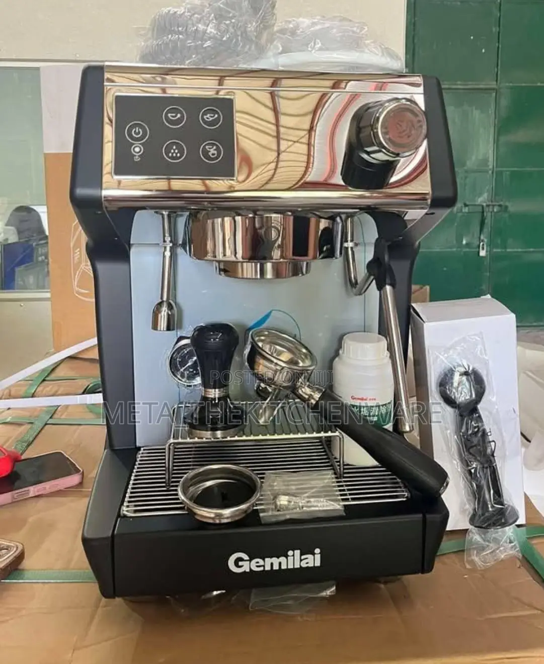 Gemilai Commercial Espresso Coffee Machine