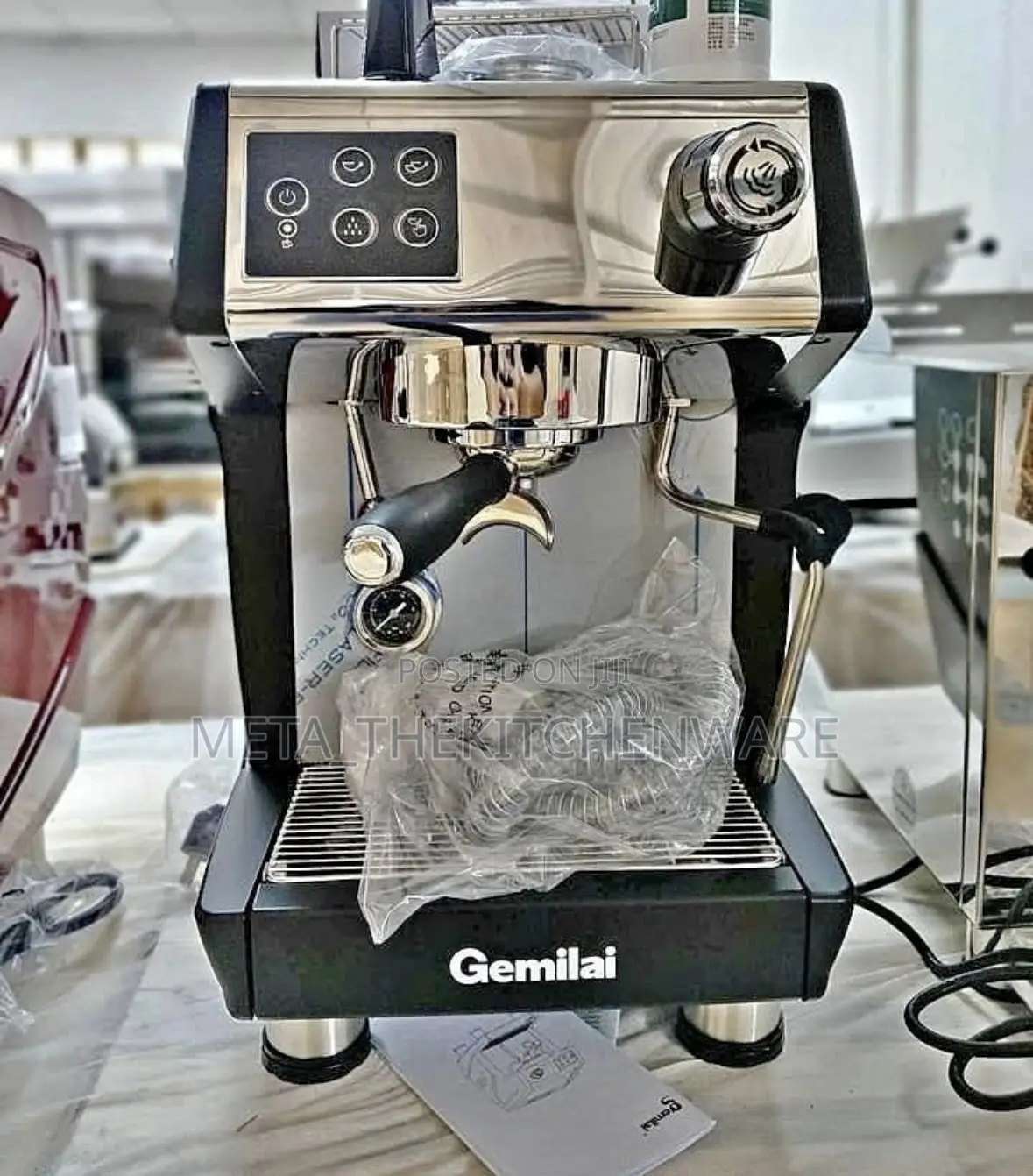 Gemilai Commercial Espresso Coffee Machine