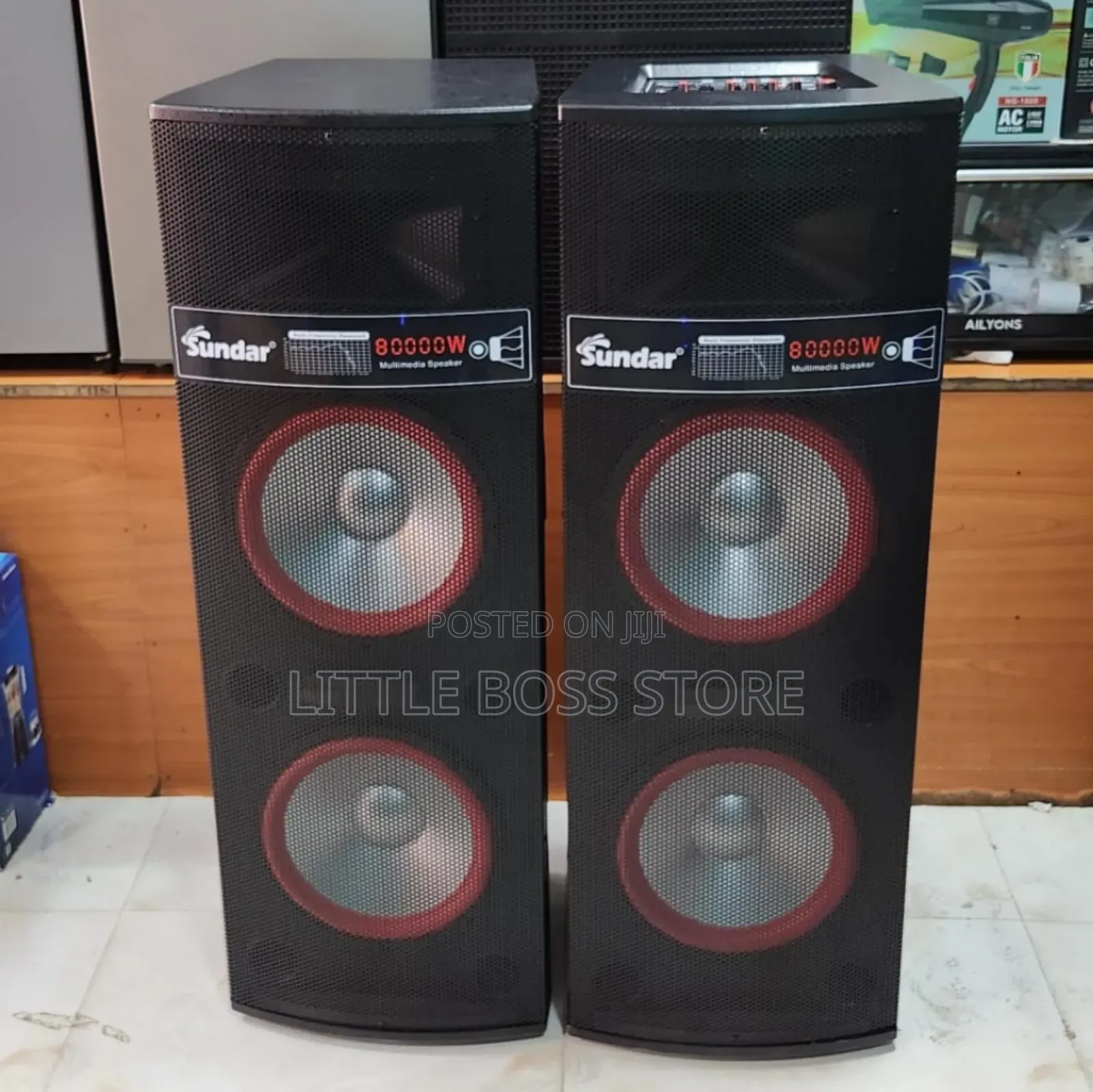 Sunder Speaker Watts 80,000