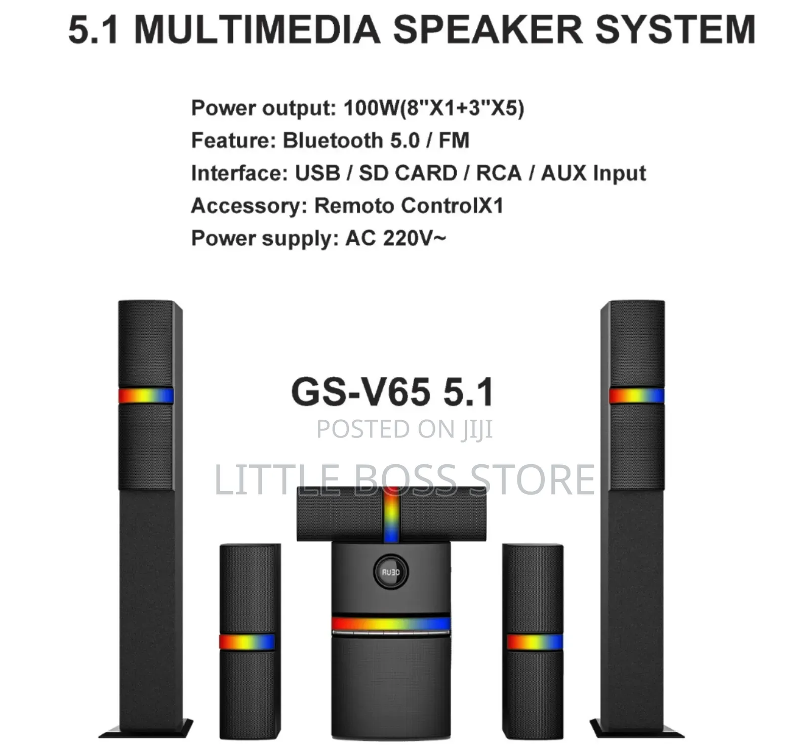 Gs Subwoofer Speaker Tano