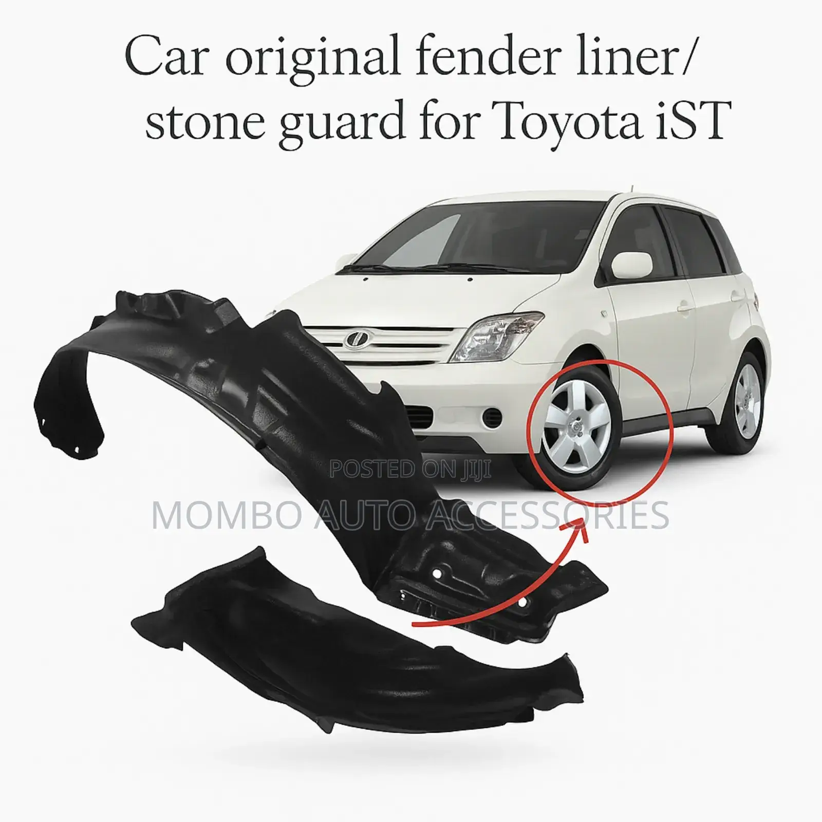 Car Fender Liner for Toyota Ist