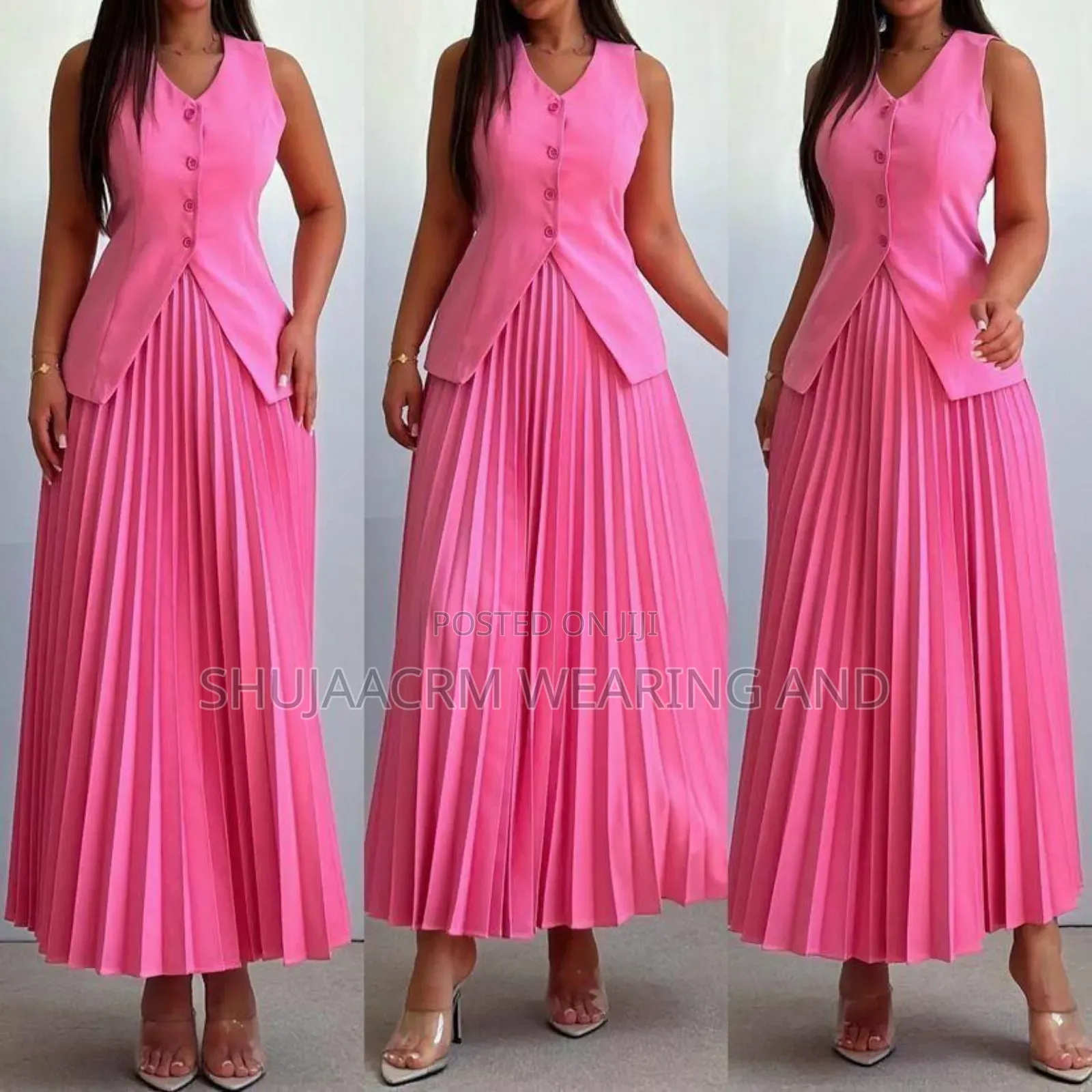 Flower Vest/Long Skirt Clad