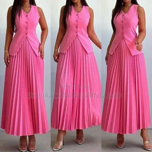 Flower Vest/Long Skirt Clad