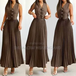 Flower Vest/Long Skirt Clad