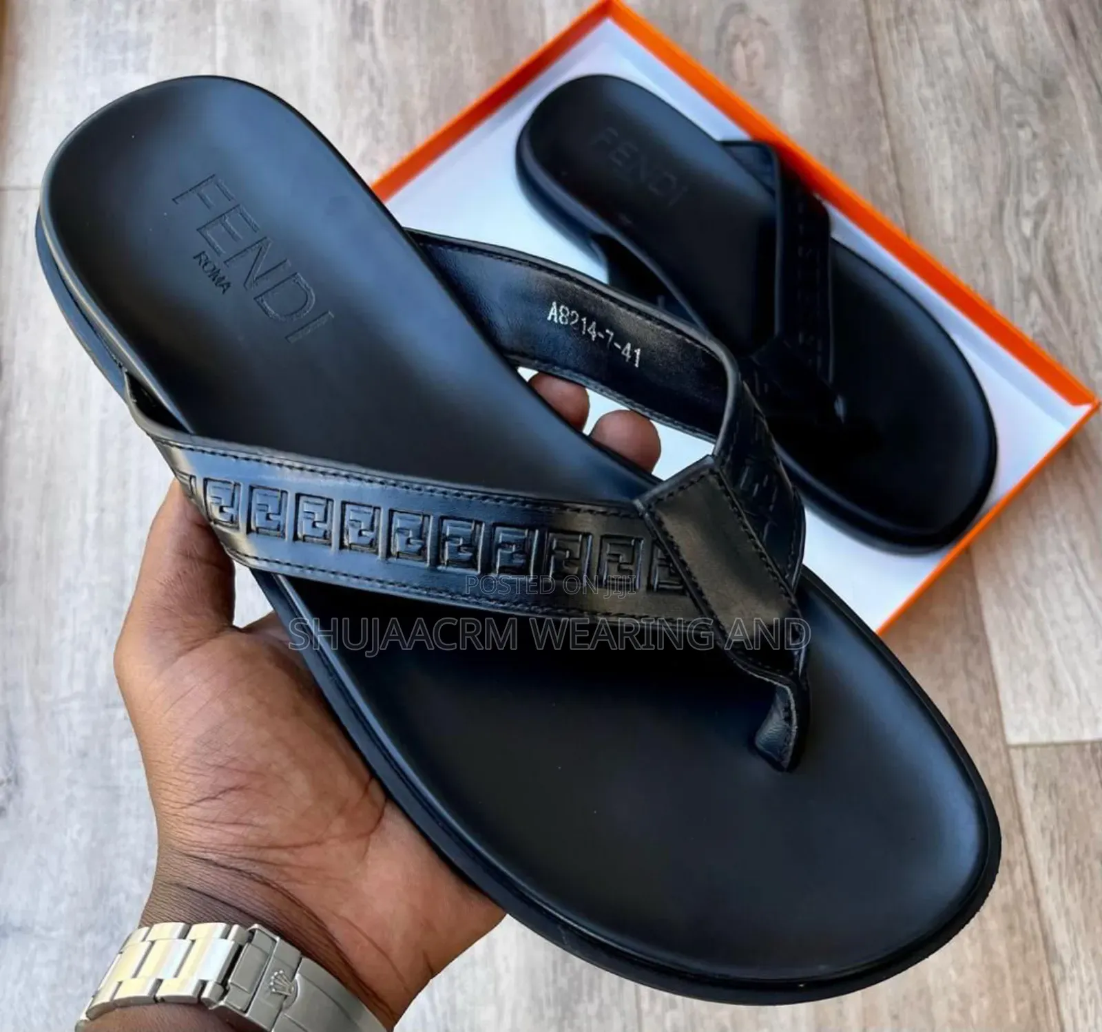 Open Shoes/Men Sandals/Leather Maked