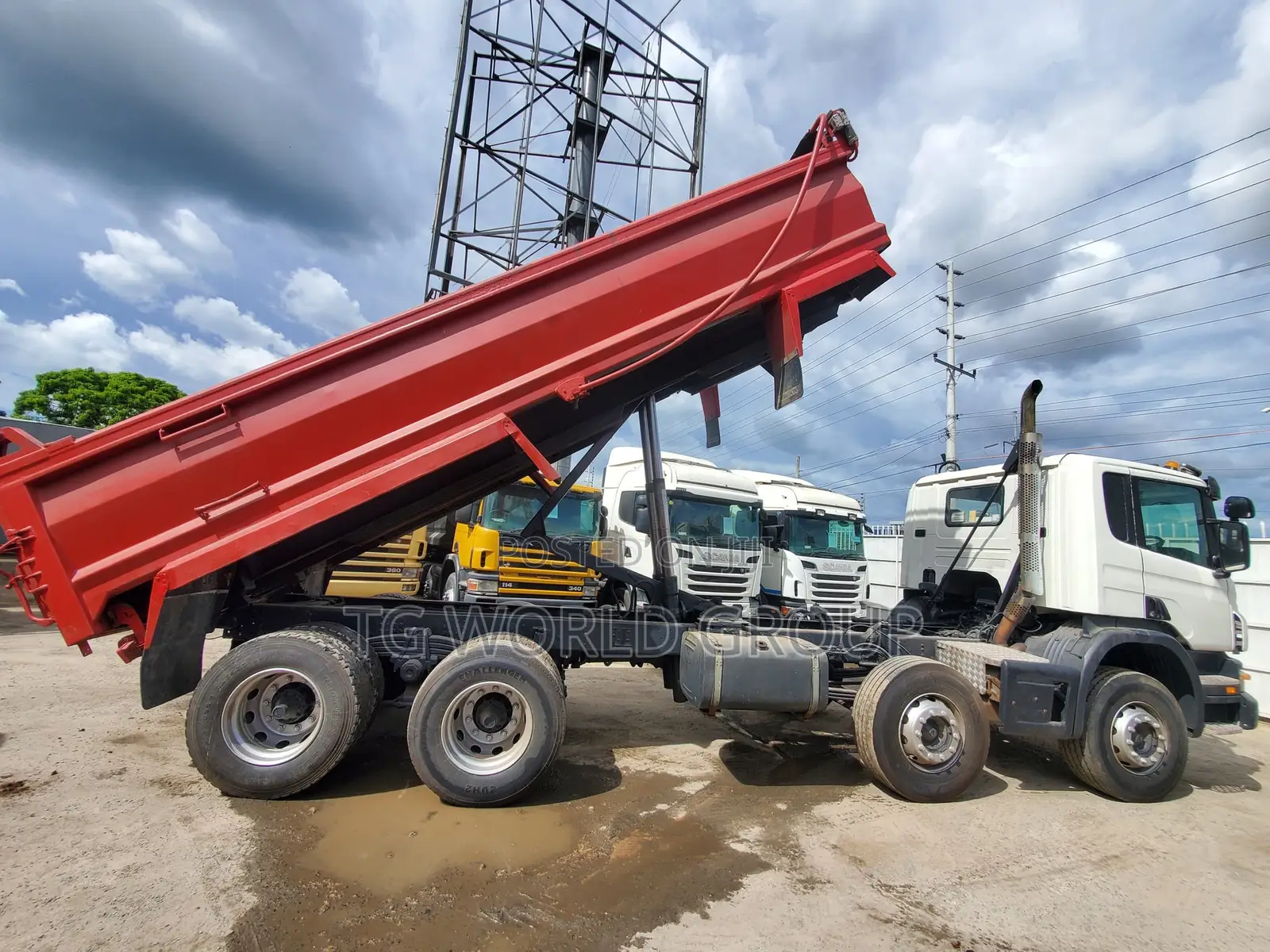 2006 Scania Tipper P380