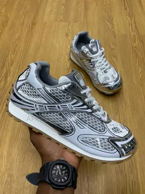 Botega Veneta Metallic Sneakers Available Limited Collection