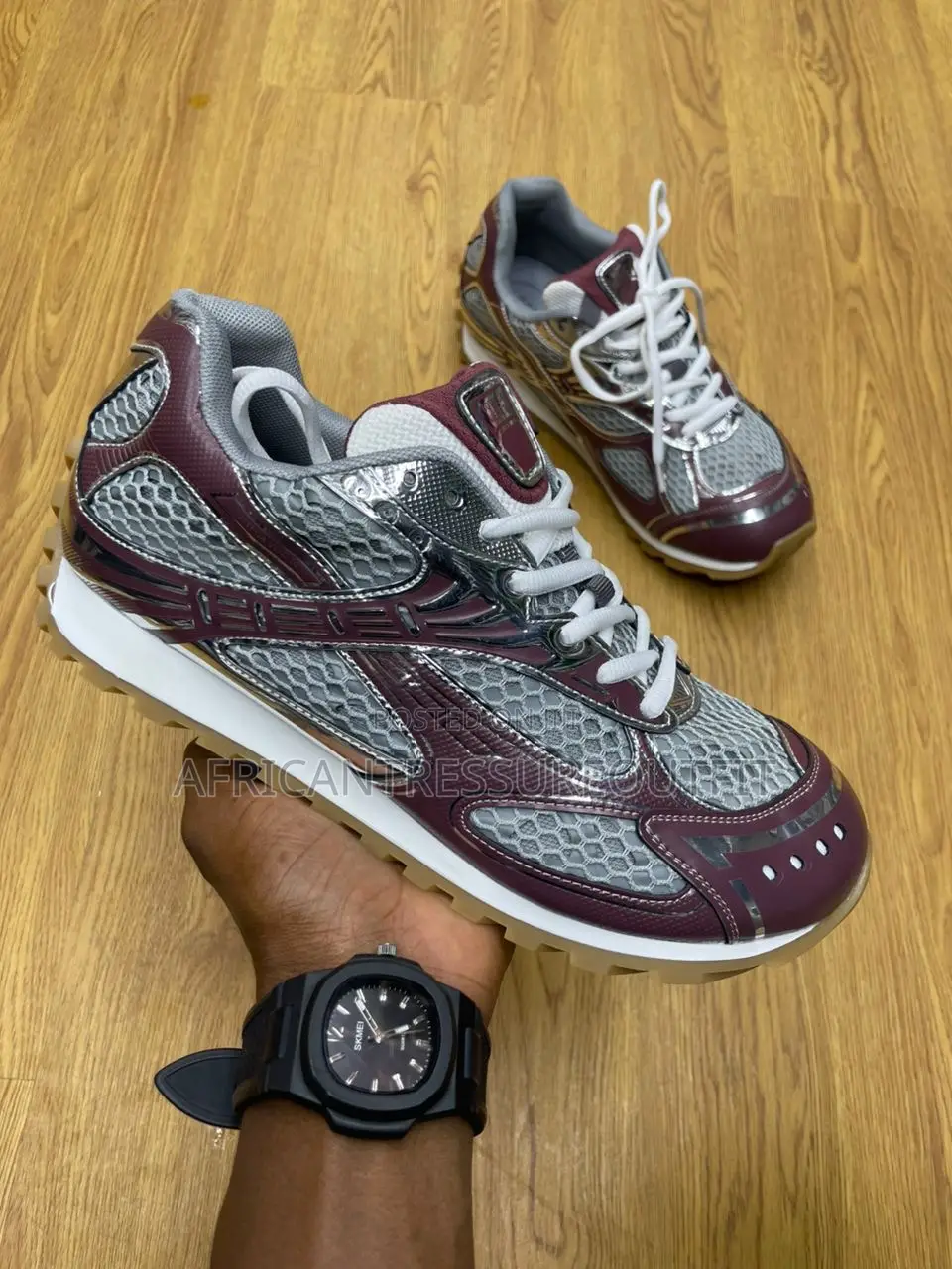 Botega Veneta Metallic Sneakers Available Limited Collection