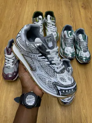 Botega Veneta Metallic Sneakers Available Limited Collection