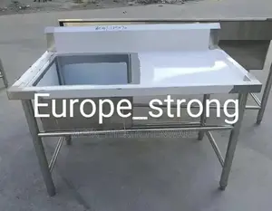 Stainless Steel Working Table With Single Sink