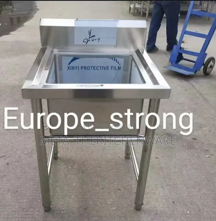 Commercial Stainless Steel Single Sink