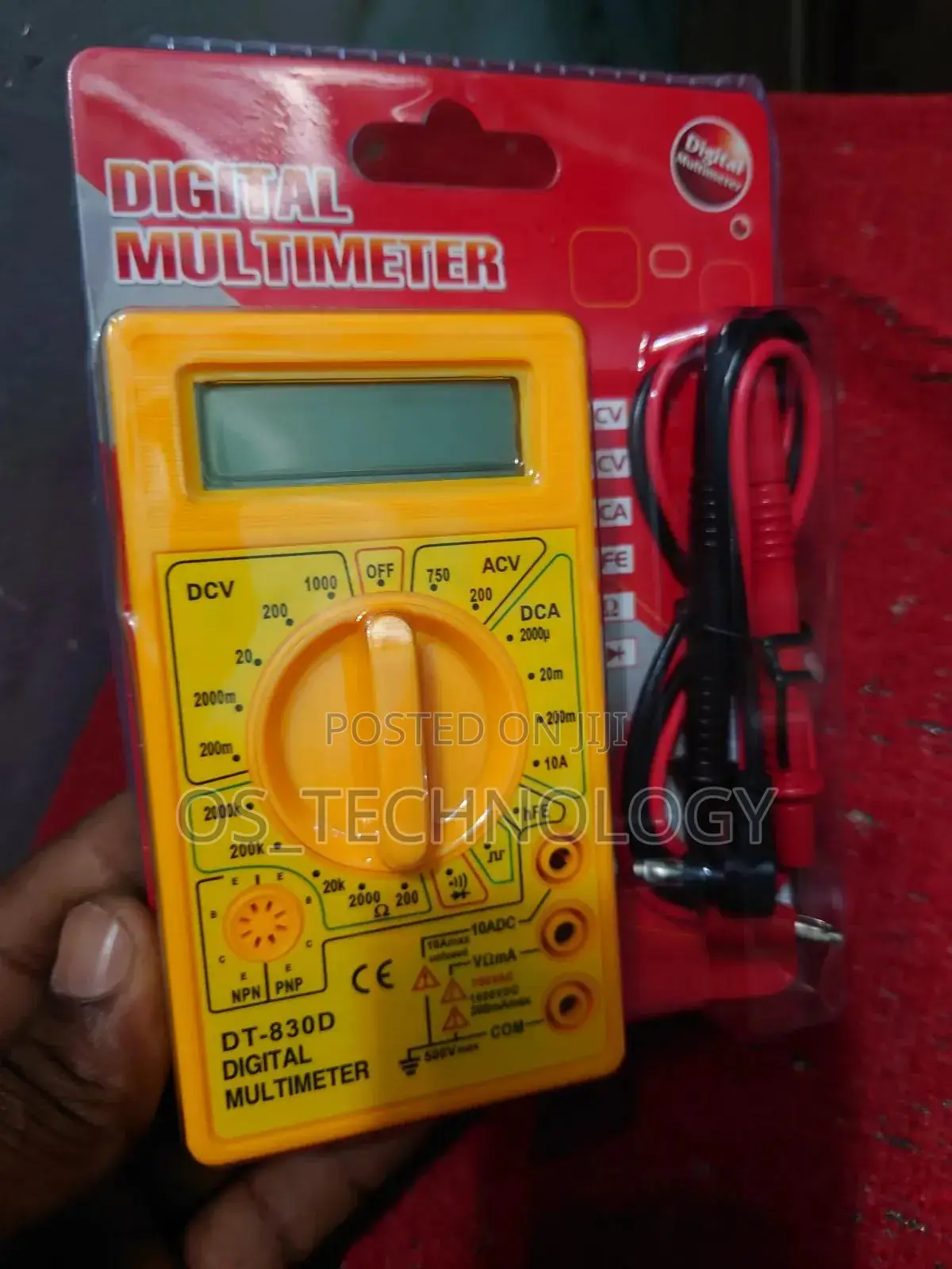Original Digital Multimeter Inapima Dc,Ac,Diode, Resistor...