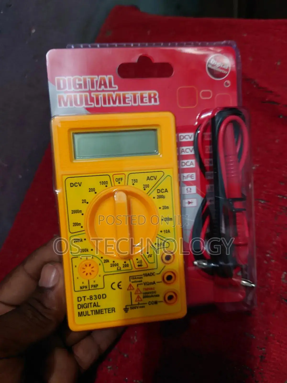 Original Digital Multimeter Inapima Dc,Ac,Diode, Resistor...