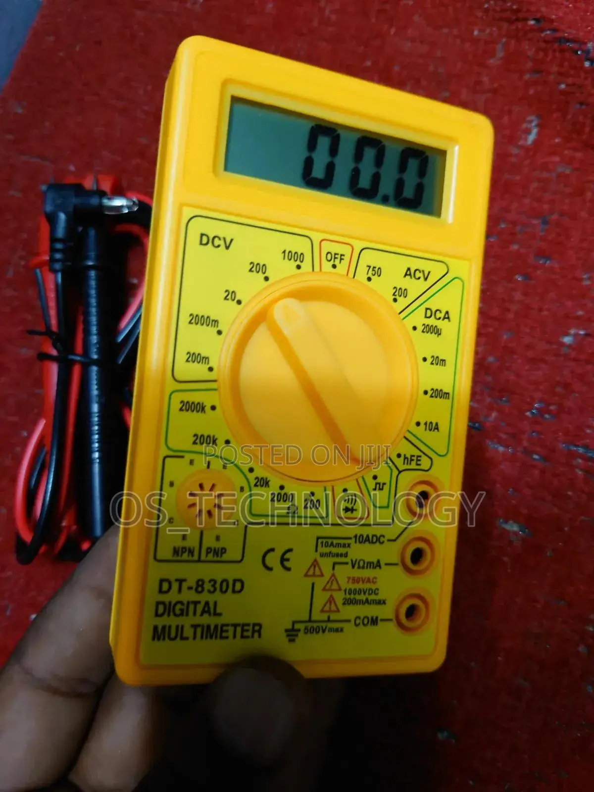 Original Digital Multimeter Inapima Dc,Ac,Diode, Resistor...