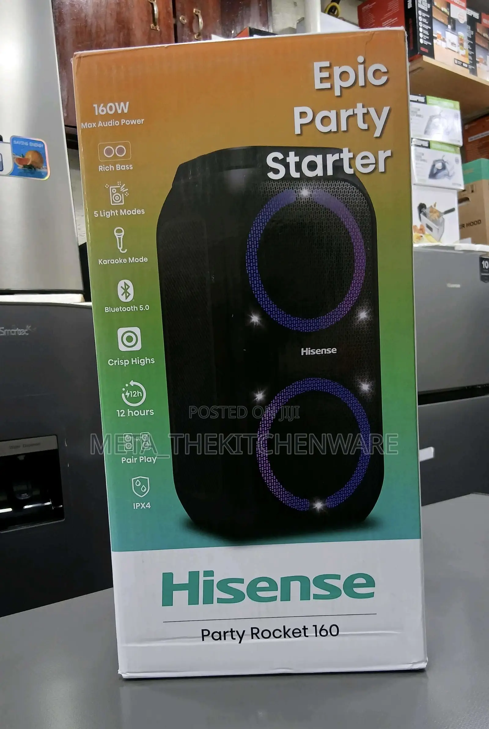 Hisense Party Rocket 160 Portable Speaker 160w