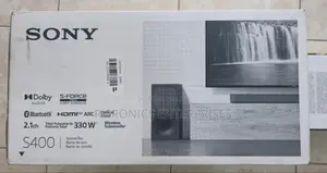 Sony Ht-S400 2.1ch Soundbar With Powerful Wireless Subwoofer