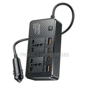 Yesido Vc07 Car Charger Inverter 200w Multiport