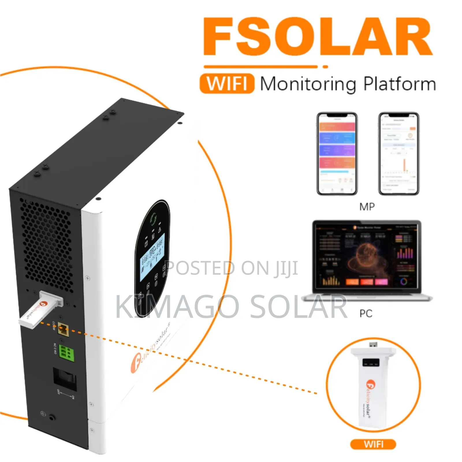 Original Felicity MPPT Inverter Smart, Strong Safe 1000va