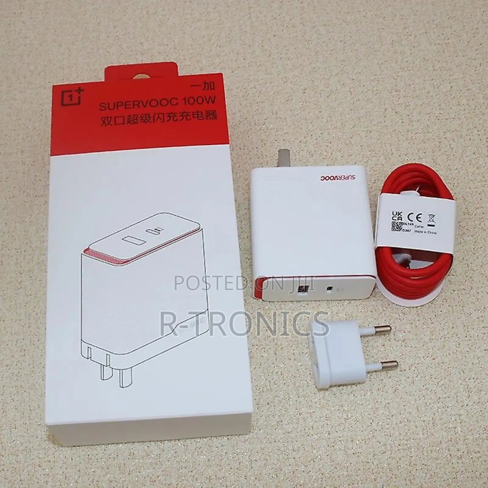 Supervooc 100w Adapter for Oneplus Usb Type C Charging Cable