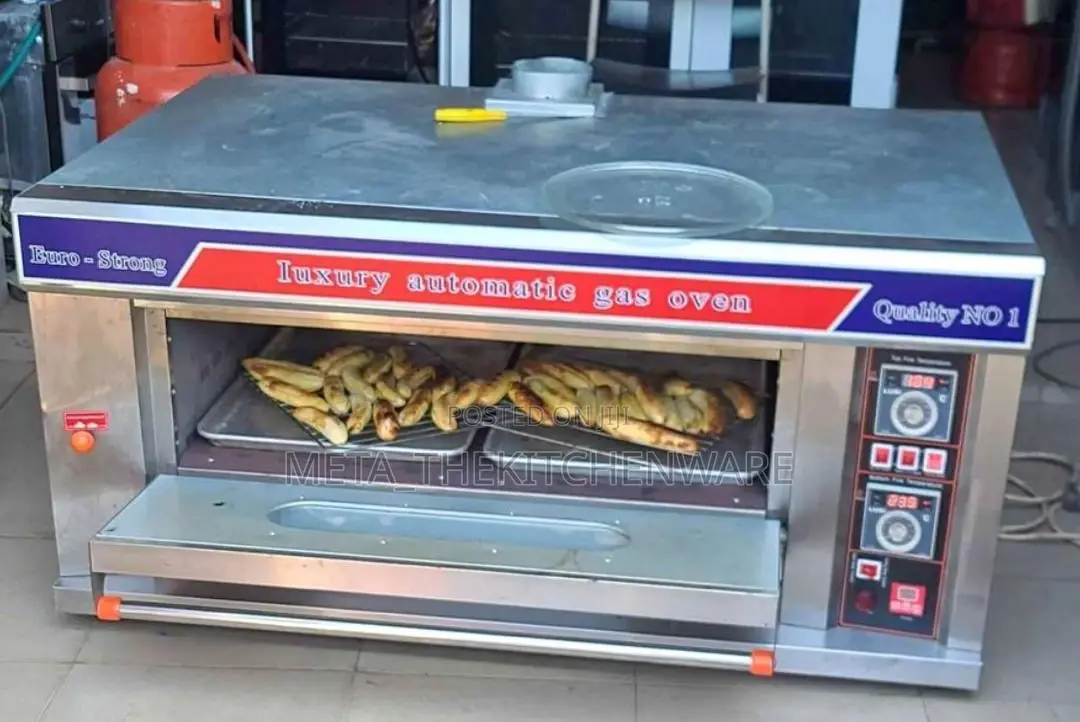 Commercial Gas Oven 1 Deck 2 Trays