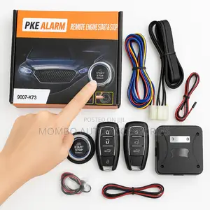 Car Push to Start Button and Alarm